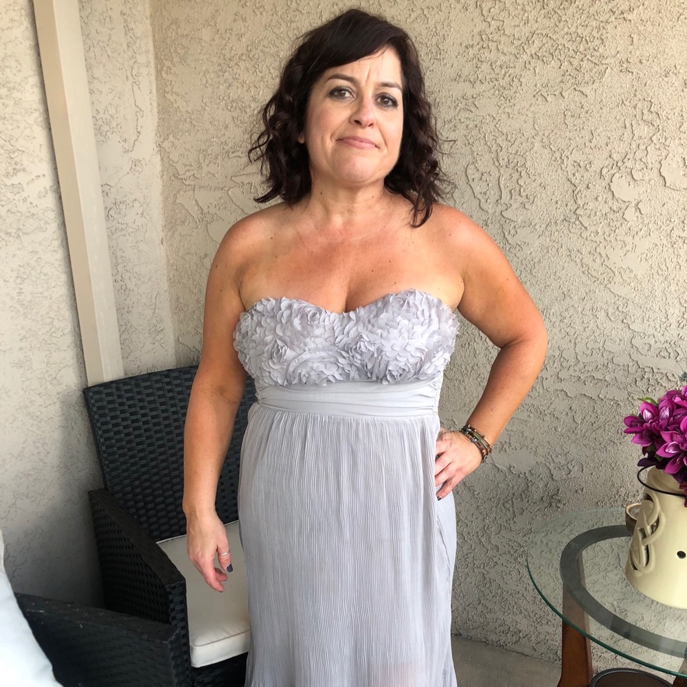 Strapless dress
